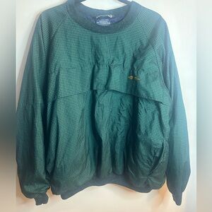 SUNDERLAND OF SCOTLAND, size XL, mens weather beater tartan plaid golf pullover